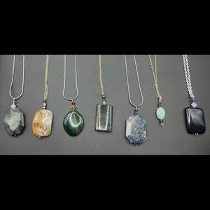 Genuine Stone Pendants